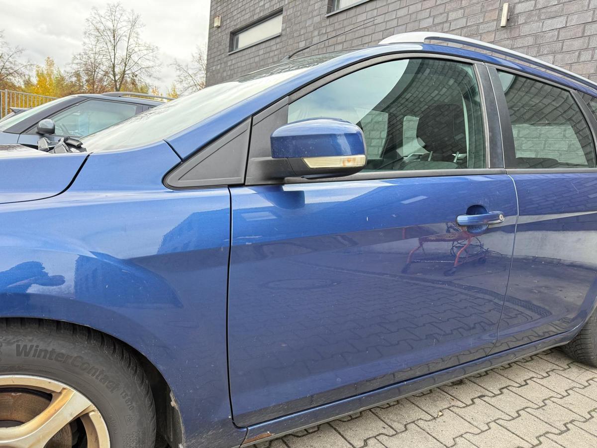 Ford Focus 2 DA3 original Tür vorn links Burmablau Rohbau BJ10